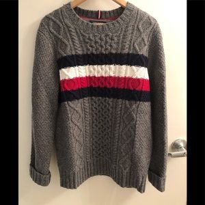 Tommy Hilfiger Lambswool Cableknit Sweater